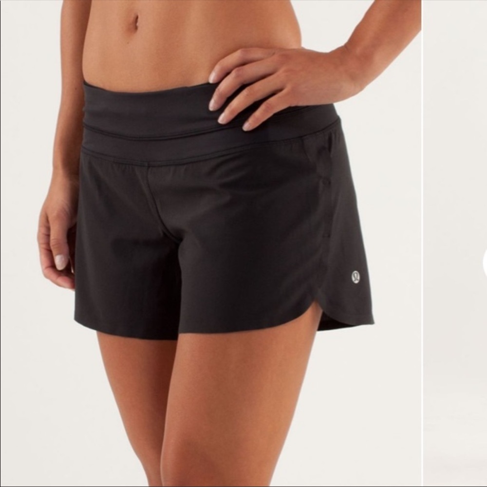 Lululemon Groovy Run Short Bonded Black 10